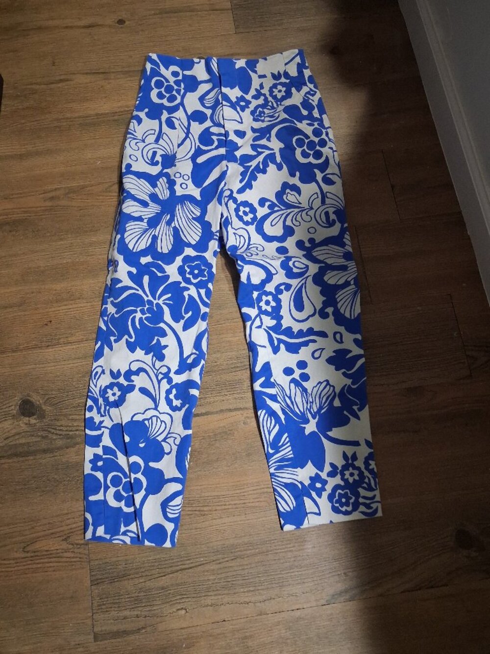 Zara high rise ankle pants